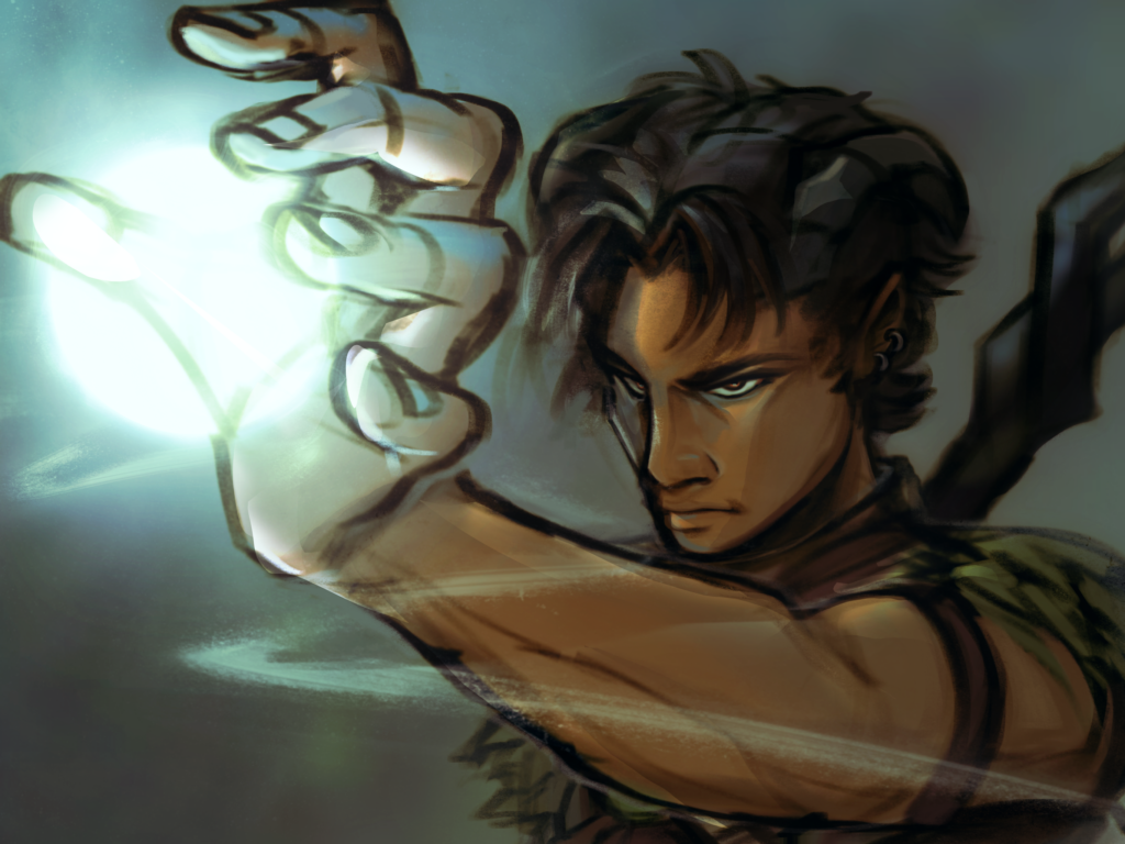 Tiefling druid original character